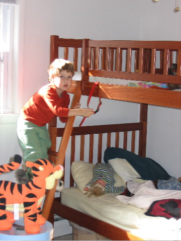 Up into the Bed Fort