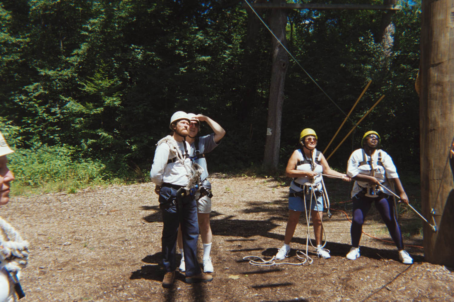 onlookers.belay